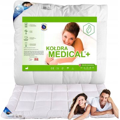 Inny producent Kołdra Całoroczna Antyalergiczna 160x200 Ciepła Medyczna Certyfikat Polska Inny producent Kołdra Całoroczna Antyalergiczna 160x200 Ciepła Medyczna Certyfikat Polska