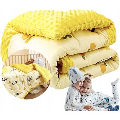 Kinchy KOŁDRA DZIECIĘCA CAŁOROCZNA DO ŁÓŻECZKA ŁÓŻKA 100X100 CM CIEPŁA MIĘKKA Kinchy KOŁDRA DZIECIĘCA CAŁOROCZNA DO ŁÓŻECZKA ŁÓŻKA 100X100 CM CIEPŁA MIĘKKA