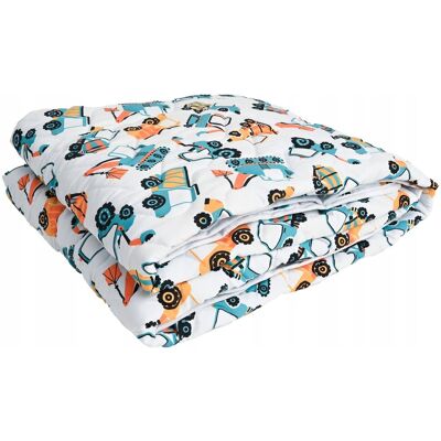 Textom Kołdra Letnia 140X200 Cienka Dla Dziecka Pikowana Z Nadrukiem Premium Textom Kołdra Letnia 140X200 Cienka Dla Dziecka Pikowana Z Nadrukiem Premium