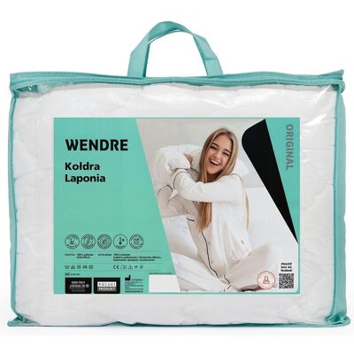 Wendre Kołdra Medyczna Całoroczna, 160X200, Biała Gładka, Koat-P-02 Wendre Kołdra Medyczna Całoroczna, 160X200, Biała Gładka, Koat-P-02
