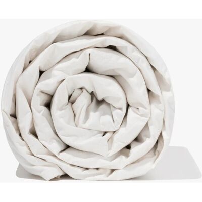 KOŁDRA OBCIĄŻENIOWA BIAŁA BAWEŁNA Z KULKAMI SZKLANYMI (150 x 200 cm) 6,5 kg - PLANTULE PILLOWS KOŁDRA OBCIĄŻENIOWA BIAŁA BAWEŁNA Z KULKAMI SZKLANYMI (150 x 200 cm) 6,5 kg - PLANTULE PILLOWS