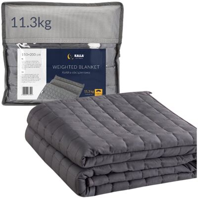 Labello KOŁDRA OBCIĄŻENIOWA KOC SENSORYCZNY ANTYSTRESOWY TORBA 200x150 11,3kg Labello KOŁDRA OBCIĄŻENIOWA KOC SENSORYCZNY ANTYSTRESOWY TORBA 200x150 11,3kg