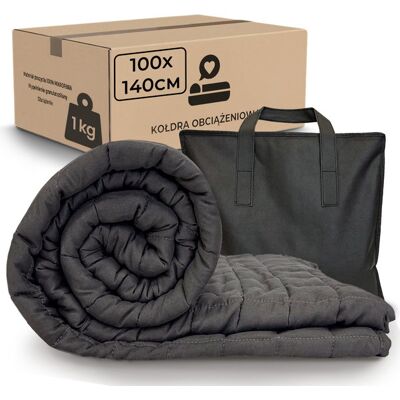 Łóżkoholicy Kołdra Obciążeniowa Sensoryczna 100 x 140 1 kg Nel Łóżkoholicy Kołdra Obciążeniowa Sensoryczna 100 x 140 1 kg Nel