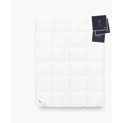 AMZ Kołdra puchowa 155x200 Premium gold ciepła 780g biała AMZ Kołdra puchowa 155x200 Premium gold ciepła 780g biała