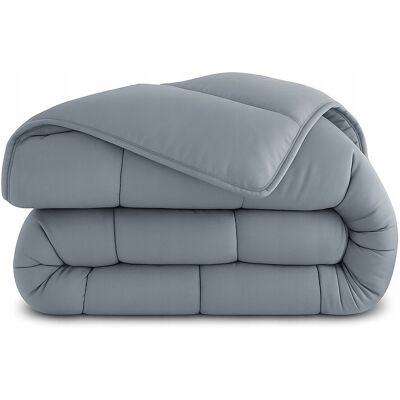 Strefa Spania Kołdra szara 140x200 antyalergiczna całoroczna polska premium Strefa Spania Kołdra szara 140x200 antyalergiczna całoroczna polska premium