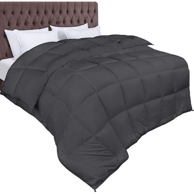 Inny producent Kołdra Utopia Bedding 155X220 Cm 370 Gsm - Pikowana, Ciepła, Szara Inny producent Kołdra Utopia Bedding 155X220 Cm 370 Gsm - Pikowana, Ciepła, Szara
