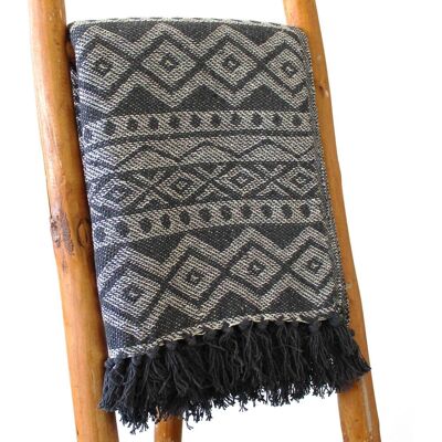 Four Candle 125x150cm Szara Boho Narzuta Four Candle 125x150cm Szara Boho Narzuta