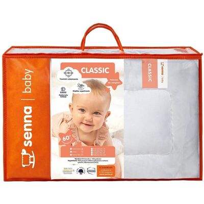 INTER WIDEX Sp. z o. o. Komplet CLASSIC Baby 90×120 + 40×60 Senna 4 Pory R 40x60 INTER WIDEX Sp. z o. o. Komplet CLASSIC Baby 90×120 + 40×60 Senna 4 Pory R 40x60