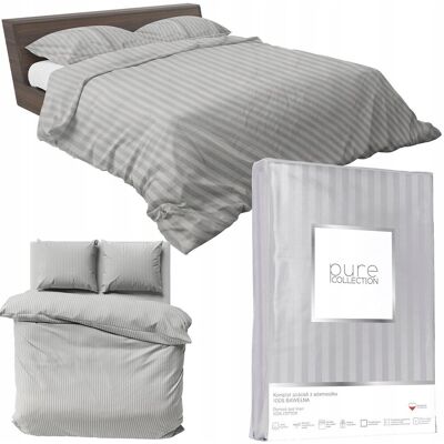 Deco4Home KOMPLET POŚCIEL 3cz KOŁDRA 200X220CM 2x POSZEWKI 70X80 BAWEŁNIANA ADAMASZEK Deco4Home KOMPLET POŚCIEL 3cz KOŁDRA 200X220CM 2x POSZEWKI 70X80 BAWEŁNIANA ADAMASZEK