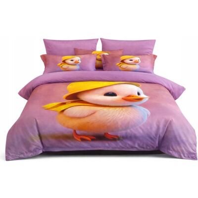 Inny producent KOMPLET POŚCIELI 160x200 + 2 POSZEWKI NA PODUSZKI KACZUSZKA Inny producent KOMPLET POŚCIELI 160x200 + 2 POSZEWKI NA PODUSZKI KACZUSZKA