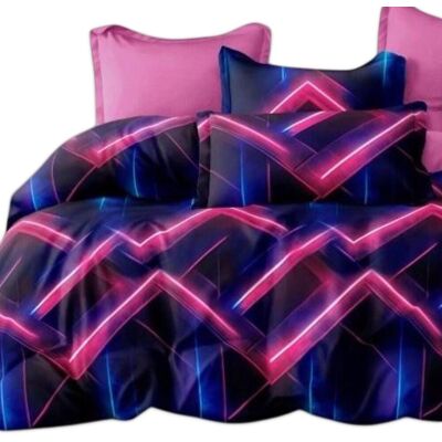 Inny producent KOMPLET POŚCIELI 160x200 DWIE POSZEWKI NA PODUSZKI NEONÓWKA Inny producent KOMPLET POŚCIELI 160x200 DWIE POSZEWKI NA PODUSZKI NEONÓWKA