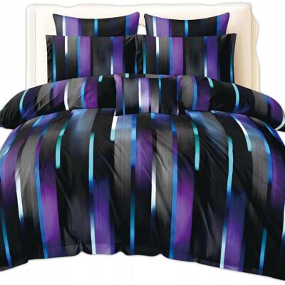 Inny producent KOMPLET POŚCIELI 200X220+2 POSZEWKI NA PODUSZKI 70X80 ZE WZOREM KOLOROWYM Inny producent KOMPLET POŚCIELI 200X220+2 POSZEWKI NA PODUSZKI 70X80 ZE WZOREM KOLOROWYM