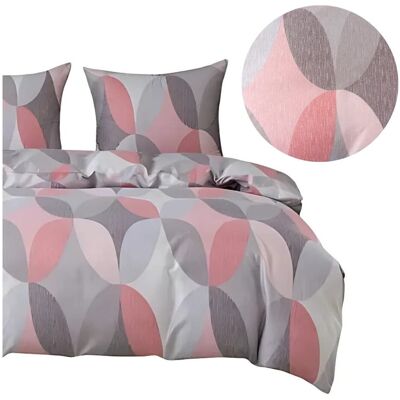 Cotton World Komplet Pościeli 3d 160x200 + 2x70/80 Owalna Mozaika Satyna Bawełniana 3085 Cotton World Komplet Pościeli 3d 160x200 + 2x70/80 Owalna Mozaika Satyna Bawełniana 3085