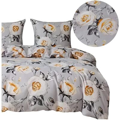Cotton World Komplet Pościeli 3d 160x200 + 2x70/80 Szlachetna Róża Satyna Bawełniana 3086 Cotton World Komplet Pościeli 3d 160x200 + 2x70/80 Szlachetna Róża Satyna Bawełniana 3086