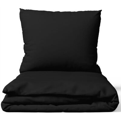 BEDcolors Komplet pościeli Bawełna 140x200 Czarny BEDcolors Komplet pościeli Bawełna 140x200 Czarny
