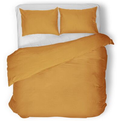 BEDcolors Komplet pościeli Bawełna 140x200 musztarda BEDcolors Komplet pościeli Bawełna 140x200 musztarda