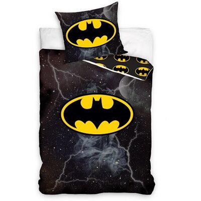 Carbotex Komplet pościeli bawełna 140x200cm + 65x65cm BATMAN Carbotex Komplet pościeli bawełna 140x200cm + 65x65cm BATMAN