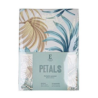 Inny producent Komplet Pościeli Petals 160x200 Cm Beżowy Inny producent Komplet Pościeli Petals 160x200 Cm Beżowy