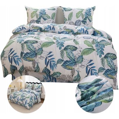 Cotton World Komplet Pościeli Pościel 200x220+2x Poszewka 70x80 Satyna Bawełna Egzotyka Cotton World Komplet Pościeli Pościel 200x220+2x Poszewka 70x80 Satyna Bawełna Egzotyka