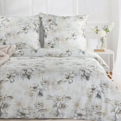 Eurofirany Komplet pościeli Spring 140x200 + poszewka na poduszkę 70x80 Jasne kwiaty Eurofirany Komplet pościeli Spring 140x200 + poszewka na poduszkę 70x80 Jasne kwiaty