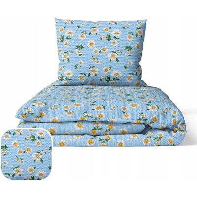 Inny producent Komplet pościeli z KORY 140x200 + poszewka 70x80 POLSKI PRODUCENT - Rumian Inny producent Komplet pościeli z KORY 140x200 + poszewka 70x80 POLSKI PRODUCENT - Rumian