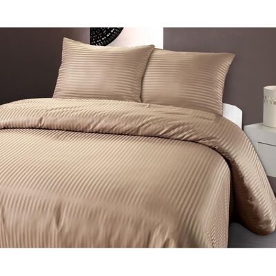 Zensation Dallas Taupe Zestaw pościeli - 200x220 cm Zensation Dallas Taupe Zestaw pościeli - 200x220 cm