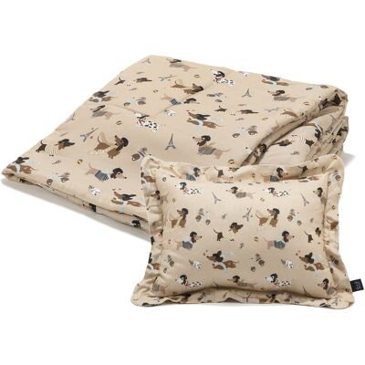 La Millou Komplet Pościeli Bamboo PIERRE THE DOG - XL La Millou Komplet Pościeli Bamboo PIERRE THE DOG - XL