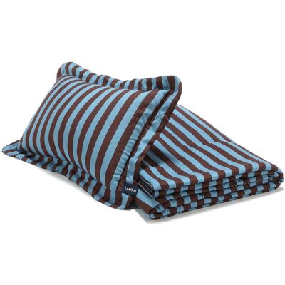 La Millou - Komplet Pościeli Bamboo STRIPES BLUE La Millou - Komplet Pościeli Bamboo STRIPES BLUE