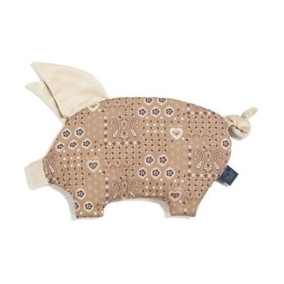 La Millou Poduszka Sleepy Pig Velvet BANDANA MOCCA La Millou Poduszka Sleepy Pig Velvet BANDANA MOCCA