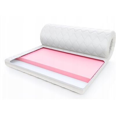 ŚpijZdrowo Materac Nawierzchniowy 120x200 visco Toper 9cm ŚpijZdrowo Materac Nawierzchniowy 120x200 visco Toper 9cm
