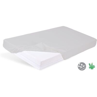 Ochraniacz na materac z bambusa Matex - Wodoszczelny i Oddychający - 90x200 cm Ochraniacz na materac z bambusa Matex - Wodoszczelny i Oddychający - 90x200 cm