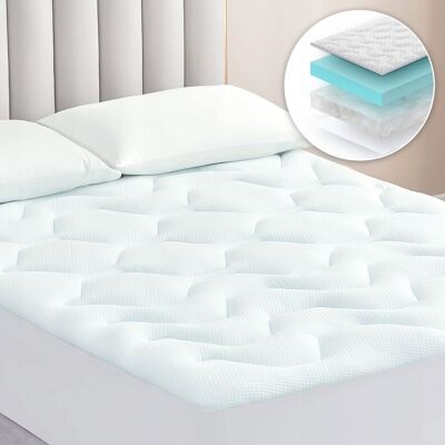 Inny producent Nakładka na materac Topper Ochraniacz 140×190 cm EHEYCIGA Inny producent Nakładka na materac Topper Ochraniacz 140×190 cm EHEYCIGA