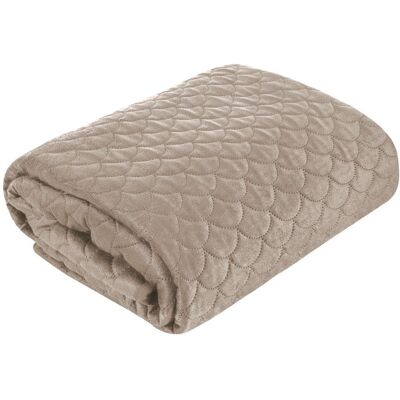 Eurofirany Narzuta 170 x 210 Euro pikowana wzór Ariel Beż1 - 170x210 Eurofirany Narzuta 170 x 210 Euro pikowana wzór Ariel Beż1 - 170x210