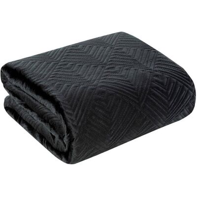 Narzuta 220 x 240 Eurofirany Velvet Victoria2A Czarny Narzuta 220 x 240 Eurofirany Velvet Victoria2A Czarny