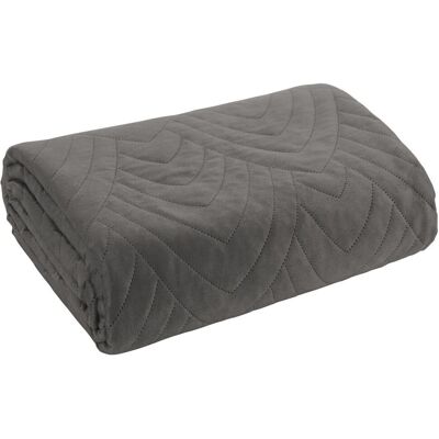 Eurofirany Narzuta 220x240 Pikowana Velvet Luiz6 Grafit Eurofirany Narzuta 220x240 Pikowana Velvet Luiz6 Grafit