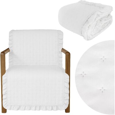 Łóżkoholicy Narzuta 70 x 160 Pikowana Z Falbaną Celia 01 Łóżkoholicy Narzuta 70 x 160 Pikowana Z Falbaną Celia 01