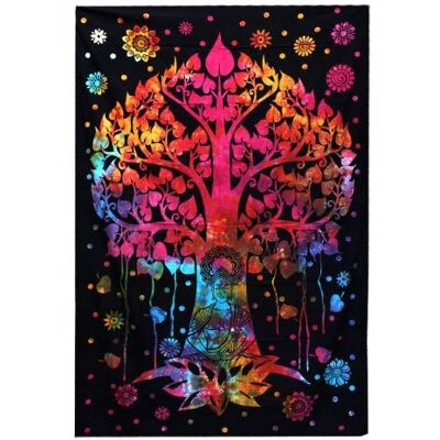 Narzuta AW bawełna 200 cm x 230 cm wielokolorowy Narzuta AW bawełna 200 cm x 230 cm wielokolorowy