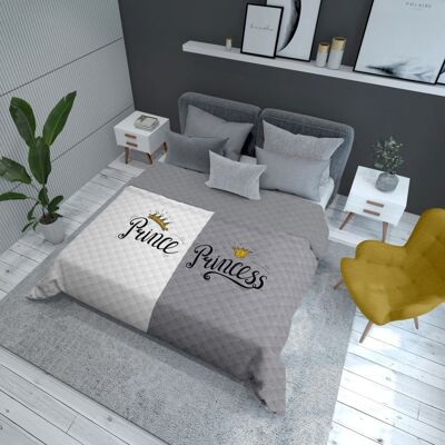 Detexpol Narzuta dekoracyjna 170x210 Prince Princess szara biała K 115 Holland 14 Detexpol Narzuta dekoracyjna 170x210 Prince Princess szara biała K 115 Holland 14
