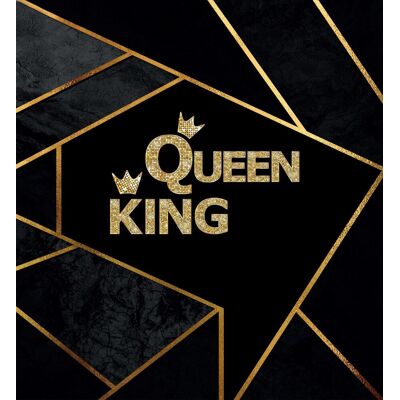 Detexpol Narzuta dekoracyjna 170x210 Queen King czarna złota szara K_62 112 Bedspread Detexpol Narzuta dekoracyjna 170x210 Queen King czarna złota szara K_62 112 Bedspread