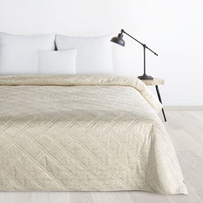 Narzuta dekoracyjna LUIZ 170x210 DESIGN 91 Eurofirany kremowa wzór karo Narzuta dekoracyjna LUIZ 170x210 DESIGN 91 Eurofirany kremowa wzór karo