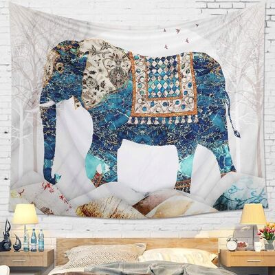 Inny producent Narzuta Dremisland poliester 200 cm x 148 cm biały Inny producent Narzuta Dremisland poliester 200 cm x 148 cm biały