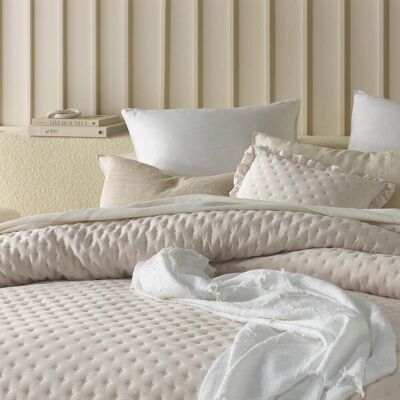 Inny producent NARZUTA ELEGANCKA 200X220CM PIKOWANA BEŻOWA NA ŁÓŻKO I SOFĘ STYL GLAMOUR Inny producent NARZUTA ELEGANCKA 200X220CM PIKOWANA BEŻOWA NA ŁÓŻKO I SOFĘ STYL GLAMOUR