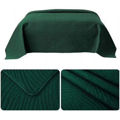Lozkoholicy.pl NARZUTA kapa pled 170x210 PIKOWANA tłoczona MIKROFIBRA Federico ZIELONA Lozkoholicy.pl NARZUTA kapa pled 170x210 PIKOWANA tłoczona MIKROFIBRA Federico ZIELONA