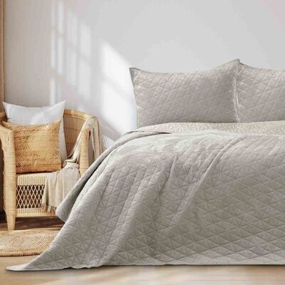 FLHF Narzuta dwustronna Restilo, LAILA, beżowy, 170x210 cm FLHF Narzuta dwustronna Restilo, LAILA, beżowy, 170x210 cm