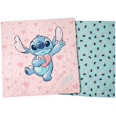 Aymax Narzuta na łóżko dwustronna Disney Stitch 240x220 cm – pikowana kołdra całoroczna Aymax Narzuta na łóżko dwustronna Disney Stitch 240x220 cm – pikowana kołdra całoroczna
