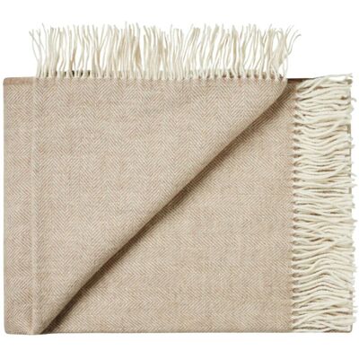 Pozostałe marki Narzuta na łóżko wełniana Silkeborg Sevilla wełna merino alpaka 130x190 cm Pozostałe marki Narzuta na łóżko wełniana Silkeborg Sevilla wełna merino alpaka 130x190 cm