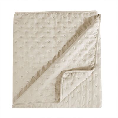 Markizeta Narzuta pikowana pastelowa Nules 200x220 beżowa Markizeta Narzuta pikowana pastelowa Nules 200x220 beżowa