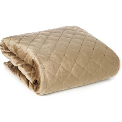 Eurofirany Narzuta Pikowana Velvet wz. Ria1 Miód 170x210 Eurofirany Narzuta Pikowana Velvet wz. Ria1 Miód 170x210