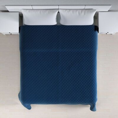 Dekoria - Narzuta pikowana w romby - granatowy - bed cover Dekoria - Narzuta pikowana w romby - granatowy - bed cover