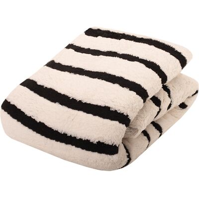 King Home Narzuta pled SHP CORDE 230x180 beżowy czarny King Home Narzuta pled SHP CORDE 230x180 beżowy czarny